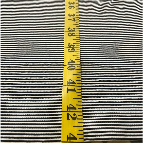 BCBGeneration Stripped Black, White Seamless Racerback Dress,Small/Medium - Picture 8 of 10